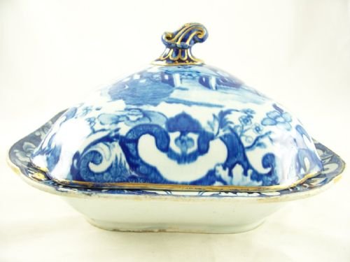 19th C Mason's Ironstone Vegetable Tureen
