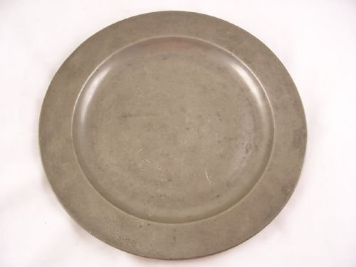 18th C Pewter Charger