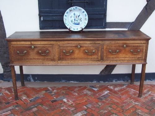 George III Oak Dresser