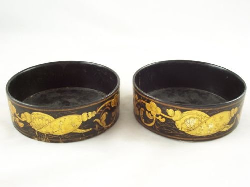 Pair of Regency Bottle Coasters