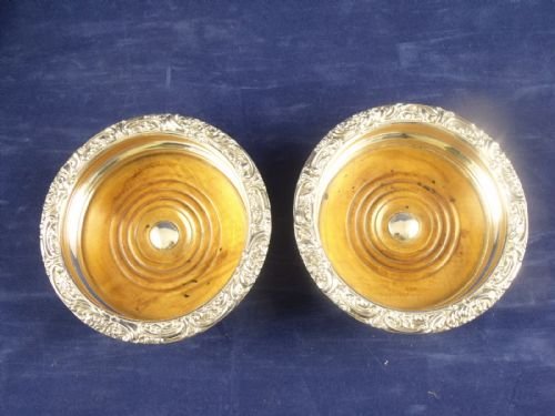 Pair of Bottle Coasters