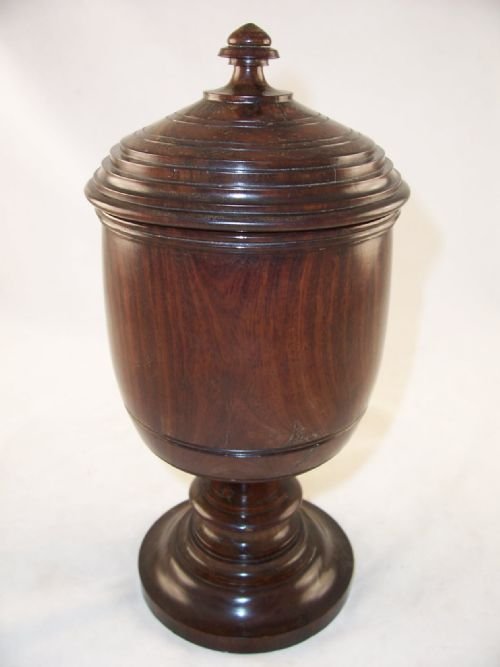 Early 18th C Lignum Vitae Goblet