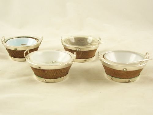 Set of Four Bucket Salts