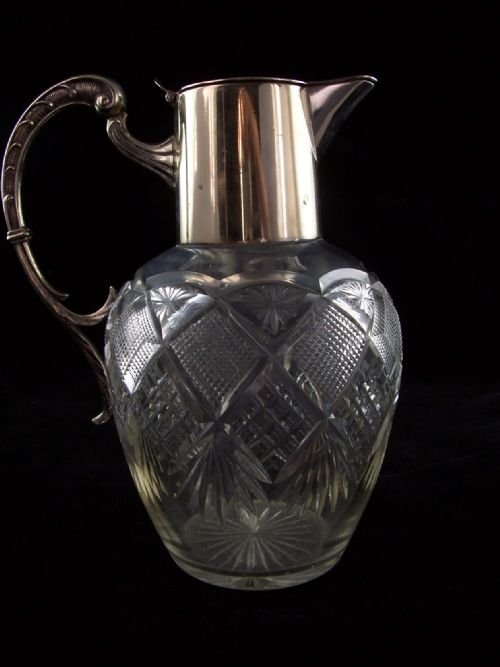 Victorian Silver Plated Claret Jug