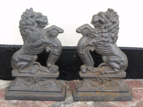Pair of Cast Iron Door  Stops