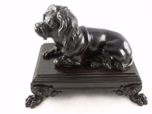 19th Century Bronze of Dog