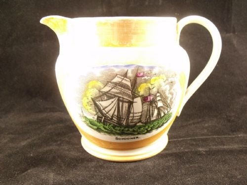 19th C Sunderland Jug