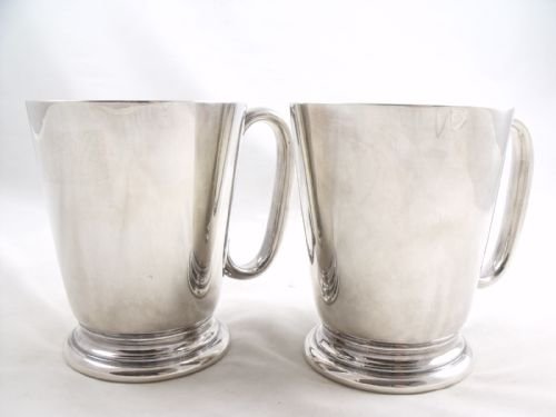 Pair of Mappin & Webb Tankards