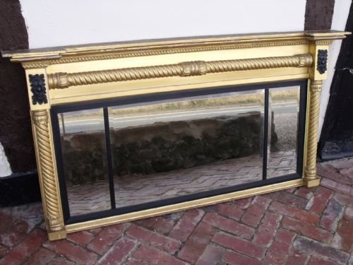 A Regency Overmantle Mirror