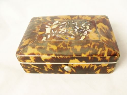 19th Century Tortoiseshell Box