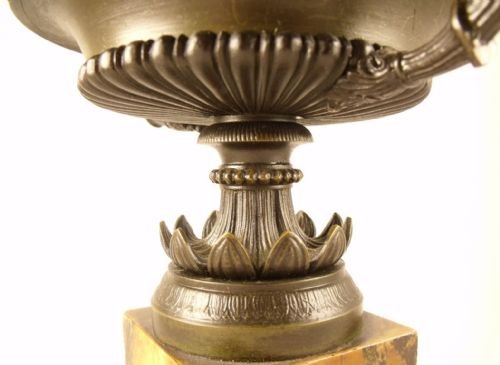 fig 1. Pair of Regency Bronze Tazza