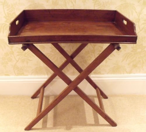 Georgian Butlers Tray and Stand