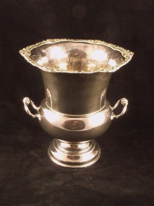 Silver Plated Wine Cooler