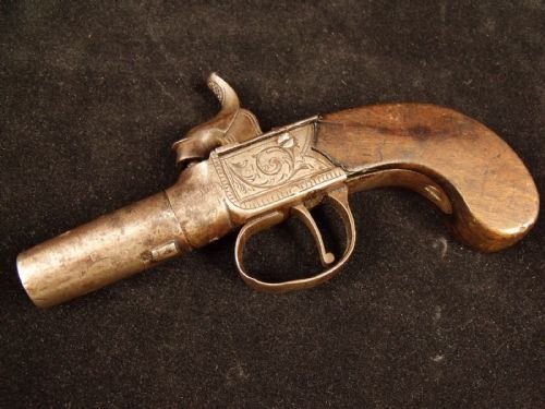 Late 18th/ Early 19th C Pocket Pistol