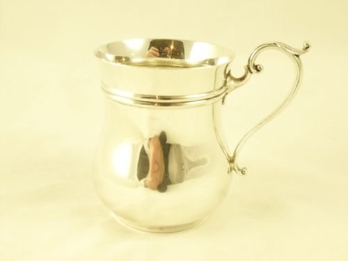 Silver Christening Mug