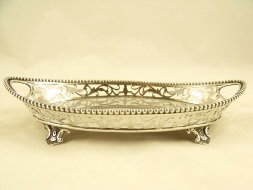 Silver Card Tray