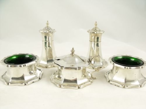 Silver Cruet Set