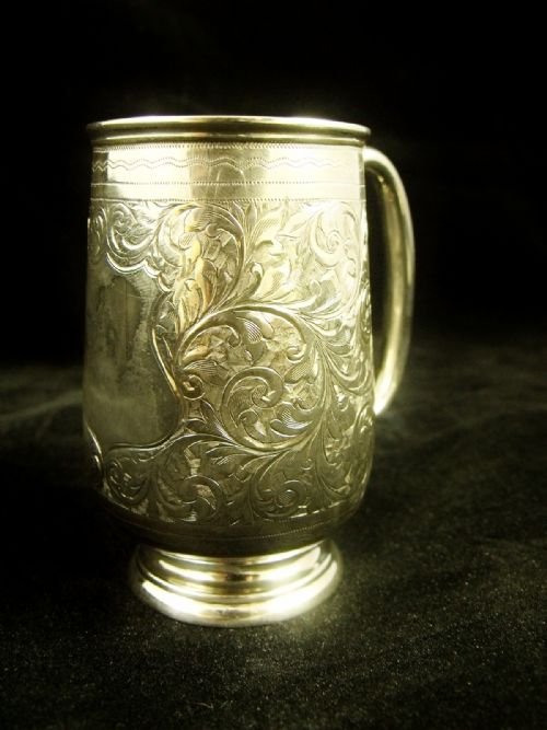Silver Christening Mug