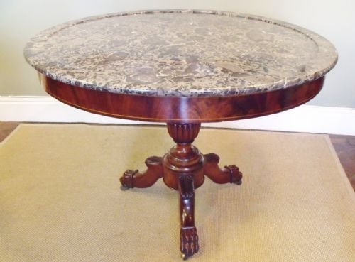 Marble Topped Centre Table