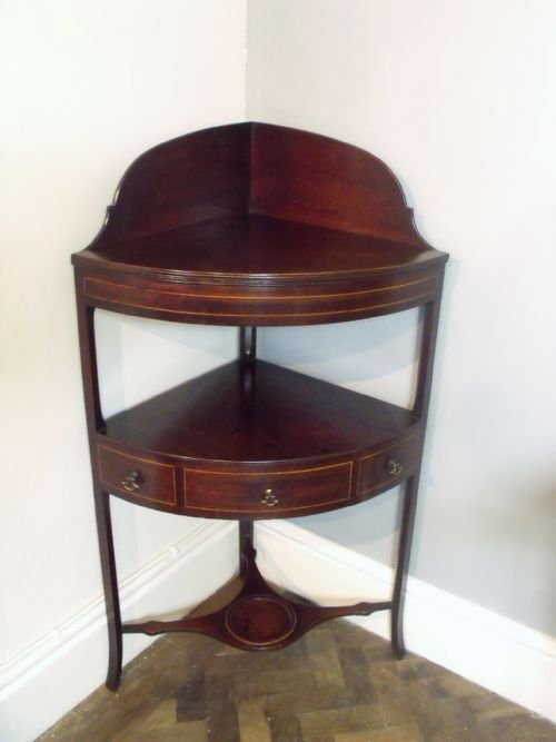George III Mahogany Washstand