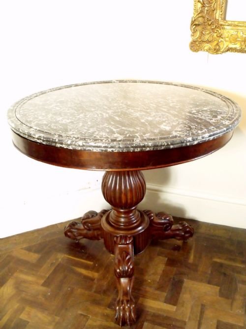 Marble Topped Centre Table