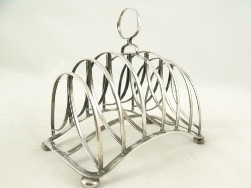 Large Silver Toast Rack
