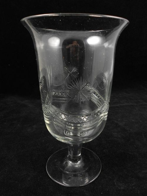 19th C Celery Vase
