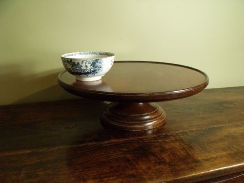 Large Oak Lazy Susan