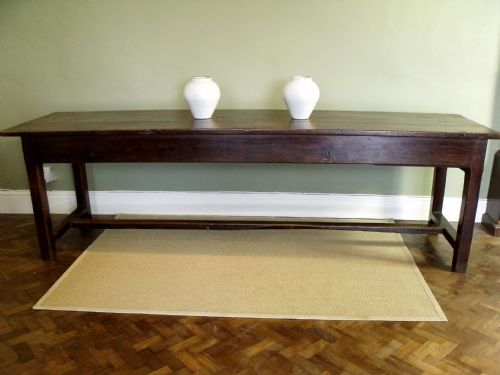 Long 19th C Refrectory Table