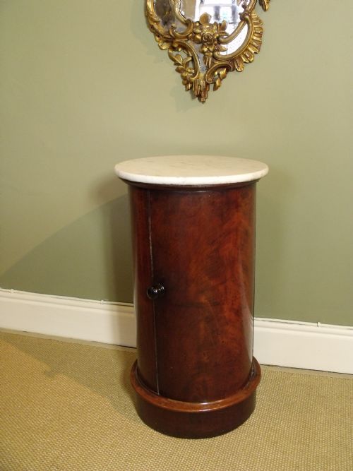 Marble Topped Bedside Cabinet