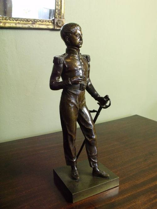 19th C Bronze Figure
