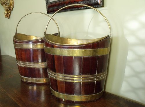 Pair of Georgian Peat Buckets