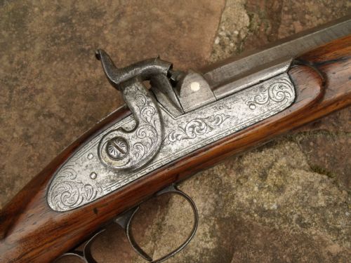 Early 19th C Sporting Gun by 'Bourne'