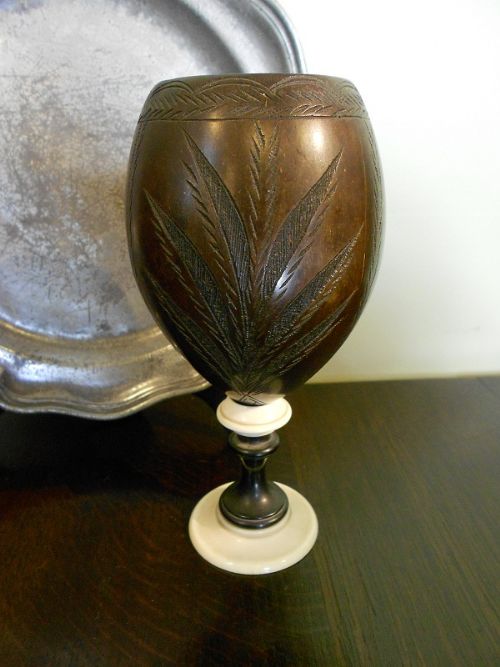 19th C Coconut Cup