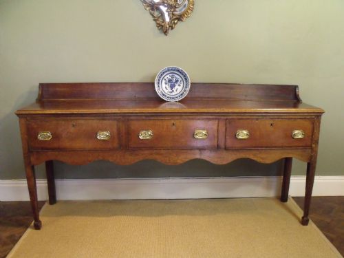 18th C Oak Dresser Base
