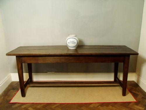 19th C Elm Country Dining Table