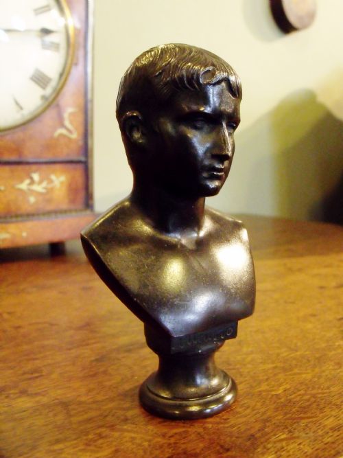 Bronze Bust of Emperor Augustus