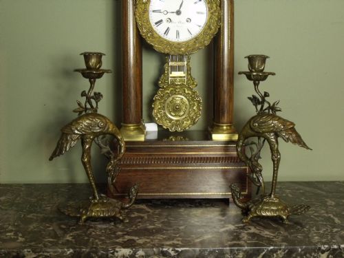 Pair of Early 19th Candlesticks