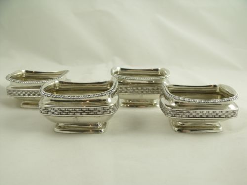 Set of Four Silver Salts - London 1807