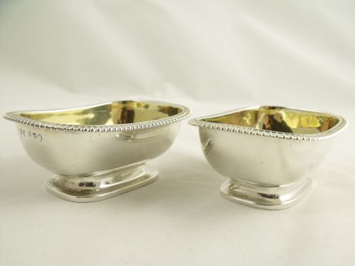 Pair of Silver Salts - London 1808