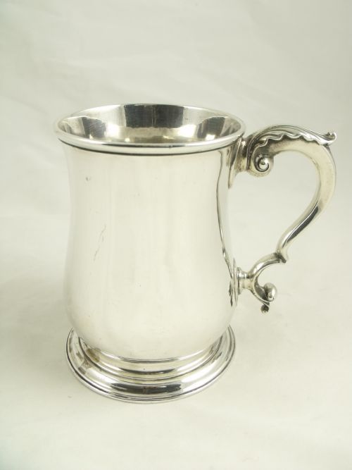 George III Silver Tankard
