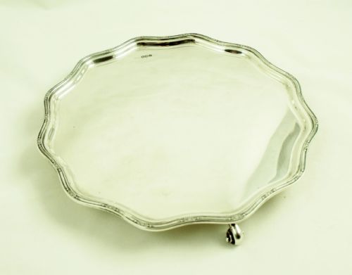 Silver Salver by Frank Cobb & Co, 1926