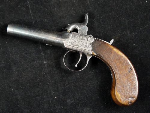 Early 19th C Percussion Pistol