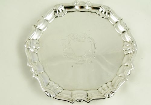 George III Silver Salver, London 1741