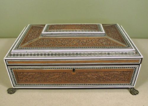 A 19 Century Anglo-indian Work Box