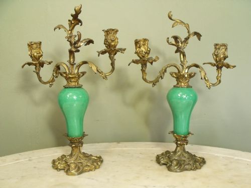 19th C Candle Sconces