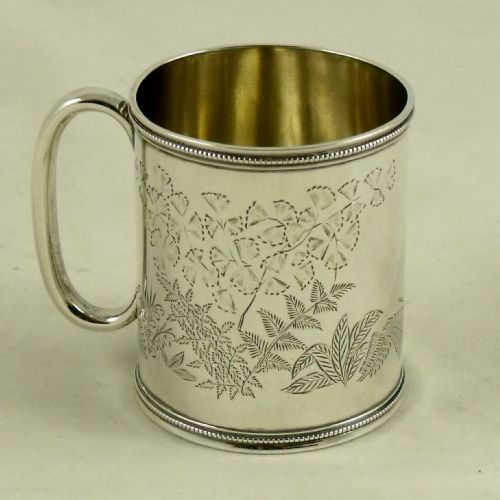 Silver Christening Mug