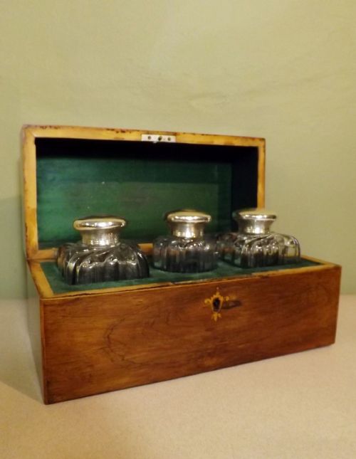 19th C Rosewood Dressing Box