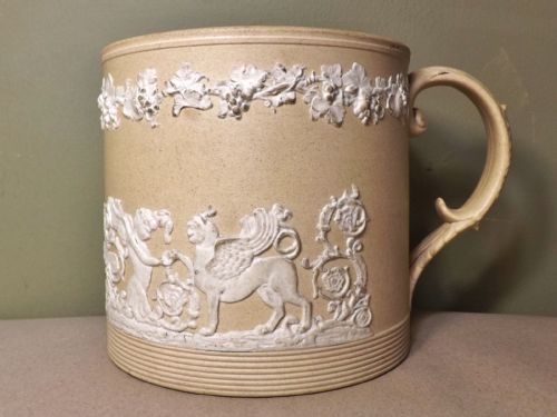 Early 19th C Stoneware Mug