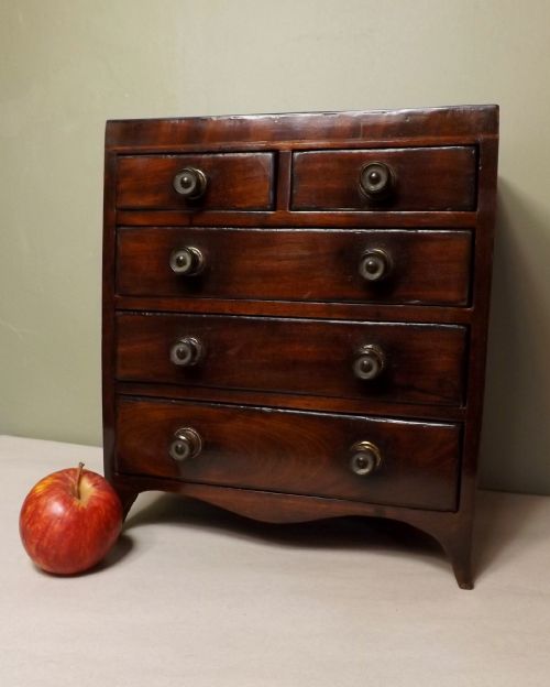 Miniature 19th C Chest of Drawers